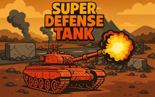 Super Defense Tank: Retro Arcade Precision Fighter
