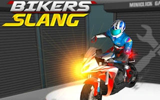 Bikers Slang: 90s Moto Racing Game