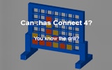 Can Has Connect 4 Strategy Board Game