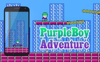 Purple Boy Adventure: Platformer Game