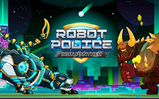 Robot Police Iron Panther - Mech Battle Game