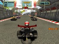 Colorful Kart Racing Arcade Game