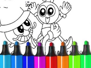 Baby Long Legs Coloring Pages Online Coloring Game