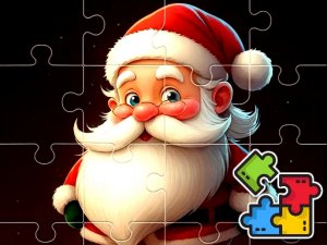 Christmas Puzzle With Santa - Online Jigsaw Puzzle Game