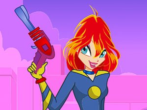 Winx Bloom HeroStyle Dress Up Game Fashion Game
