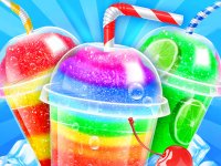 Rainbow Slushy Truck Mixing Game