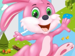 Christmas Santa Bunny Run Online Arcade Game