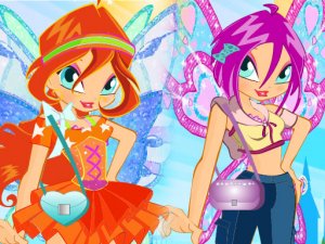 Winx Stylish Dress Up Game Dress Up Game