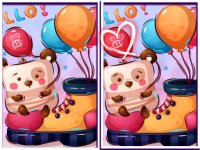 Valentine Spot the Difference Puzzle