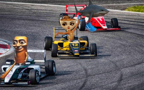 Brainrot Tung Tung Racing Game