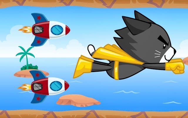 Flying Cat: Free Online Adventure Game