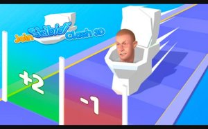 Join Skibidi Clash 3D: Fun Counting Puzzle Online Game - Puzzle Game