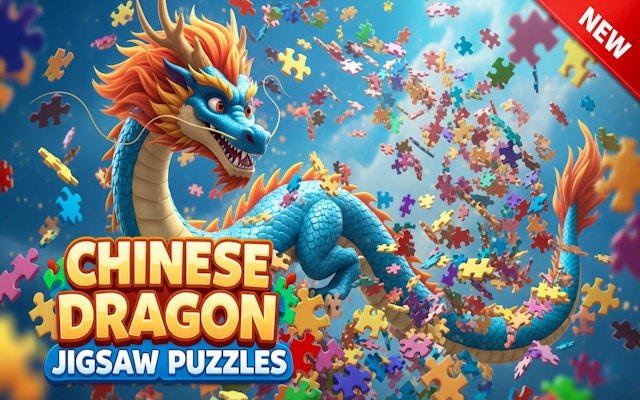 Chinese Dragon Jigsaw Puzzle Game