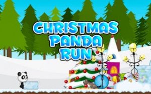 Winter Panda Sprint: Holiday Arcade Run