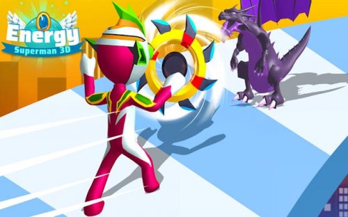Energy Superman 3D: Hero Flight Adventure