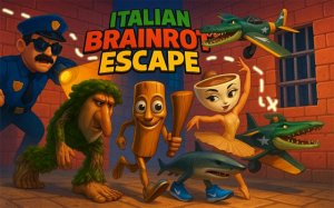 Italian Brainrot Escape Puzzle Game Online - Logic Puzzle Game
