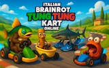 Italian Brainrot: Tung Tung Kart Online Racing Game