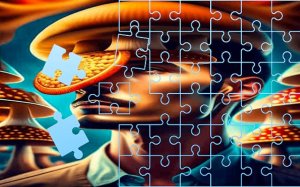 Mushrooms Jigsaw Block Blitz Puzzle Slider Online Game - Puzzle Game