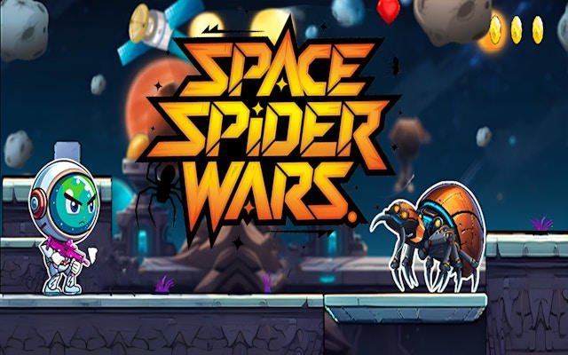 Space Spider Wars: Alien precision fighter