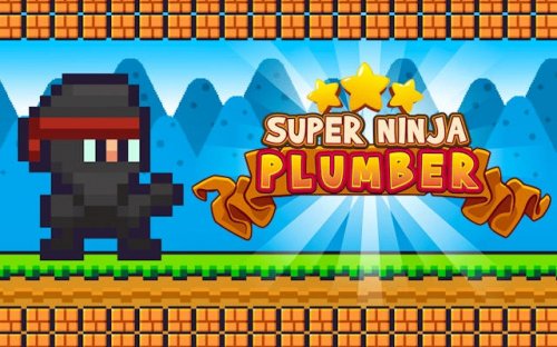 Super Ninja Plumber: Retro Adventure Game