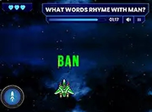 Cosmic Word Match Challenge