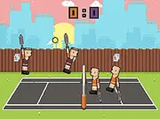 Court Rally: Quick Tennis Match