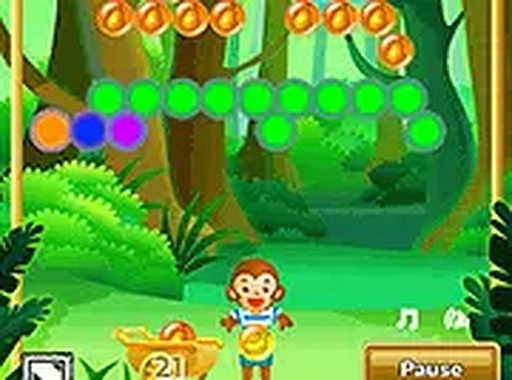 Color Burst Primate Puzzle